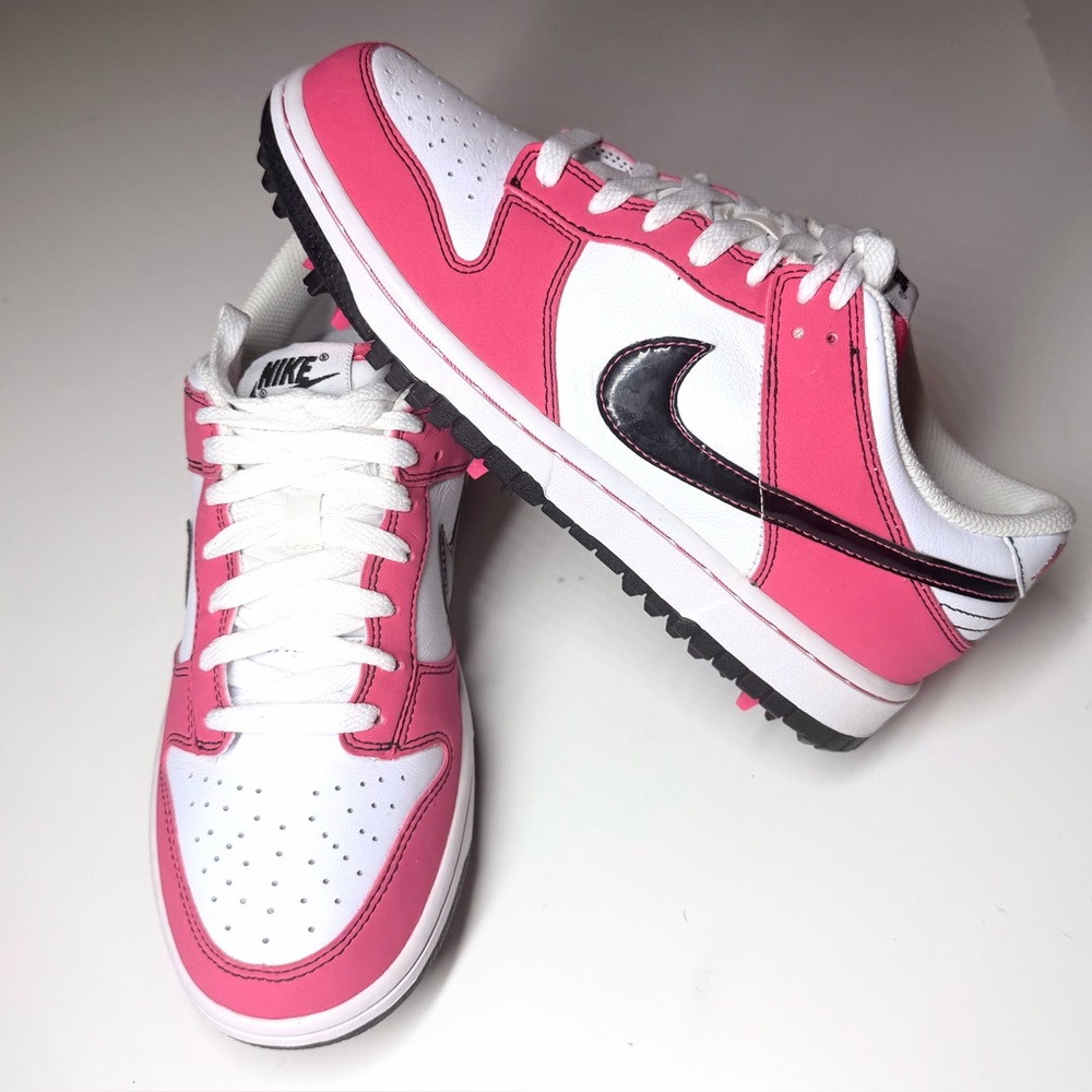 Nike Dunk NG Women’s Golf Shoes White Spark Pink 483907-101 Size- 7.5 - Picture 7 of 9